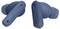 Blaue kabellose Ohrhörer mit dem Markenschriftzug, die ein In-Ear-Design und ein Touch-Bedienfeld auf der Außenfläche aufweisen.