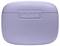 Lila JBL Tune Ohrhörer-Etui geschlossen, Logo auf der Oberseite, minimalistisches Design.