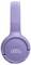Lila Over-Ear Wireless-Kopfhörer mit dem 'JBL'-Logo auf der Ohrmuschel.