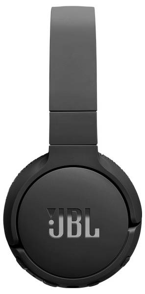 Schwarze Over-Ear-Kopfhörer mit 'JBL' Logo auf der Ohrmuschel, die ein schlankes Design aufweisen.