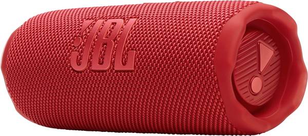 JBL Flip 7 Bluetooth® Lautsprecher tragbar, staubfest, Wasserfest Rot