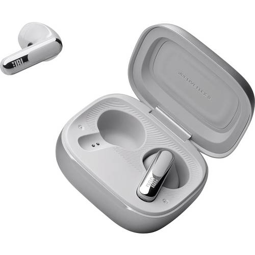 Thumbnail - JBL Live Flex 3 In Ear Kopfhörer Kabellos, Bluetooth® Stereo Silber Noise Cancelling, Mikrofon-Rauschunterdrückung Ladec...