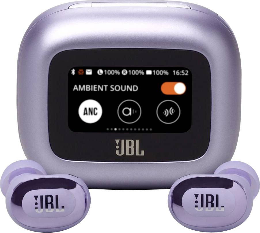 Thumbnail - JBL Live Buds 3 In Ear Headset Kabellos, Bluetooth® Stereo Violett Noise Cancelling, Mikrofon-Rauschunterdrückung Ladeca...