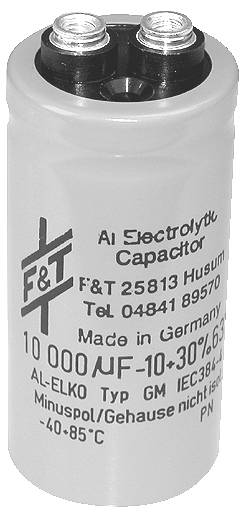 FTCAP Elektrolyt-Kondensator radial bedrahtet 40 V 20 % (Ø x H) 40 mm x 70.0 mm 1 St.