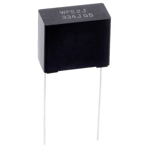 Panasonic MKP-Folienkondensator radial bedrahtet 1 µF 630 V 5 % (L x B x H) 31.5 x 9.5 x 18.0 mm 1 St.