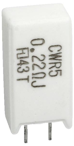 Fukushima Futaba COR5 22K J Metallschicht-Widerstand 22 kΩ radial bedrahtet 5 % 1 St.