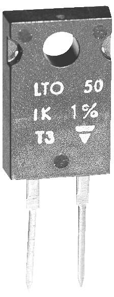 Vishay LTO050F100R0FTE3 Leistungs-Widerstand 100 Ω TO-220 1 % 1 St.