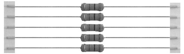 Yageo KNP100JT-73-33R Draht-Widerstand 33 Ω axial bedrahtet 0411 1 W 5 % 1 St. Tape