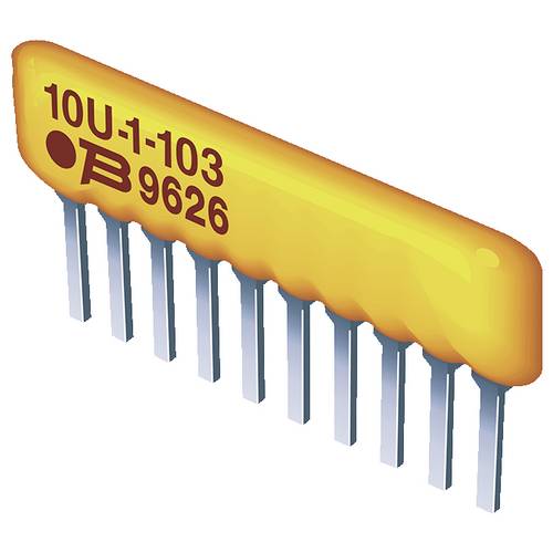 Bourns 4610X-102-221LF Widerstandsnetzwerk 220 Ω THT 1 St.