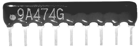 Frei RNLA09G0332B0E Widerstandsnetzwerk 3.3 kΩ THT 1 St.