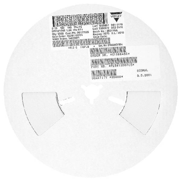 Vishay CRCW12061K50FKTBBC  SMD-Widerstand 1.5 kΩ SMD 1206 0.25 W 1 % 100 ±ppm/°C 1 St. Tape on Full reel