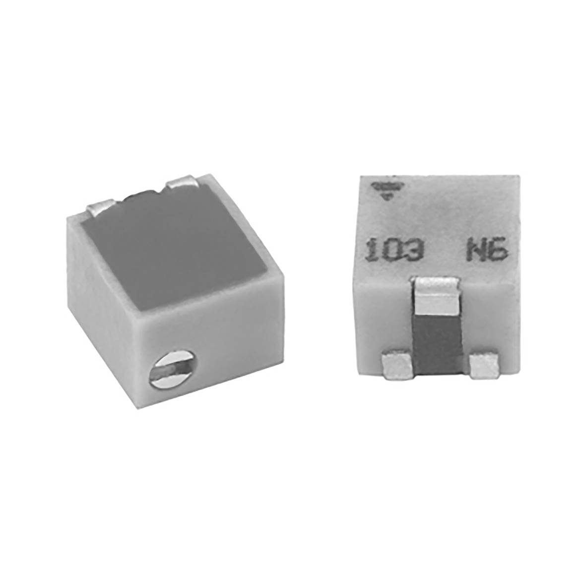 Vishay TSM4YJ101KR05 Cermet-Trimmer linear 0.25 W 100 Ω 1 St.