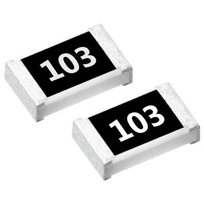 Zwei kleine elektronische Bauteile mit der Beschriftung '103', wahrscheinlich SMD-Widerstände, die vor einem einfarbigen Hintergrund abgebildet sind.