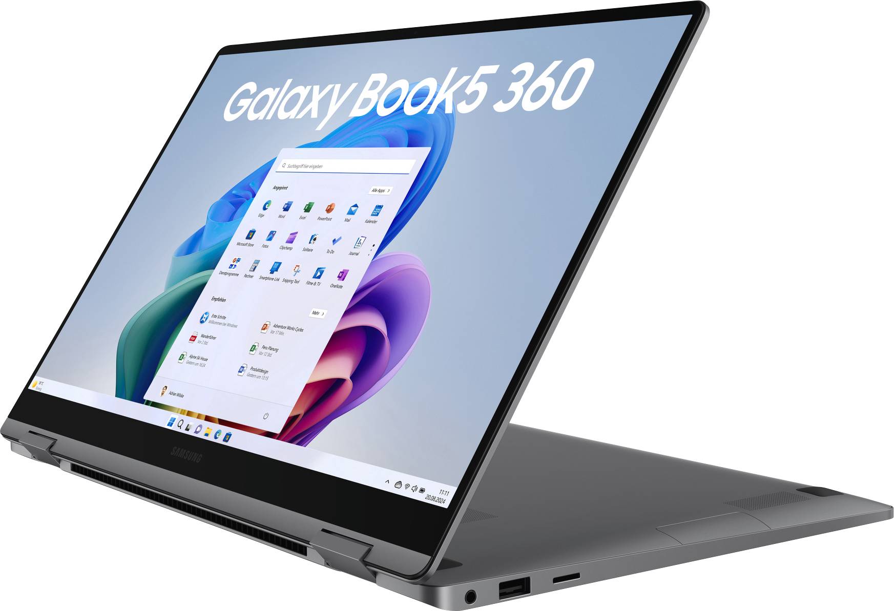 Thumbnail - Samsung Notebook 39.6 cm (15.6 Zoll) WQXGA+ Intel® Core™ Ultra 7 32 GB RAM 1 TB HDD 1 TB SSD Deutsch, QWERTZ Intel Intel...
