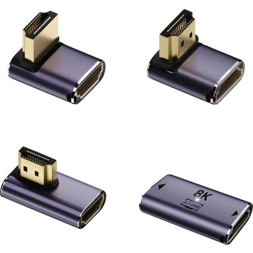 Thumbnail - 4Smarts HDMI Kabel 8K Adapter Set 4 Stk.