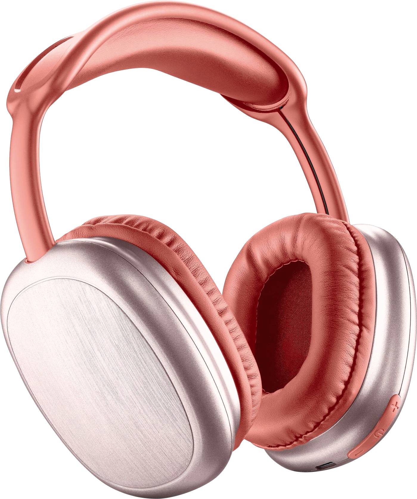 Cellularline Over Ear Headset Bluetooth®, Kabellos, kabelgebunden Rot Lautstärkeregelung, Mikrofon-Stummschaltung