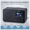 Digitalradio mit umfangreichen Funktionen: Bluetooth, Wecker, Farbdisplay, DAB+, FM, 2,4-Zoll Bildschirm, 40 W Lautsprecher, AUX/USB.