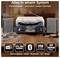 Plattenspieler- und Heim-Audio-Zentrale mit Lautsprechern, Radio, Bluetooth, CD, USB und WLAN; zeigt vielseitiges All-in-one-System.<br>