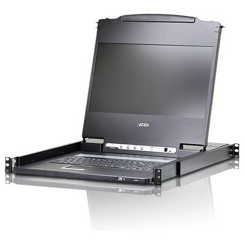 ATEN CL6700MW CH KVM-Konsole DVI Tastatur, USB 1920 x 1200 Pixel