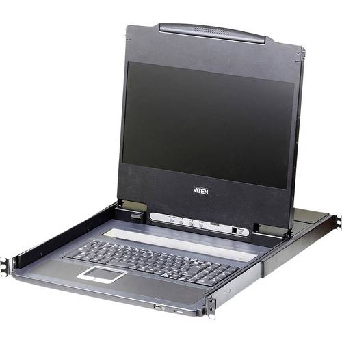 ATEN CL6700MW F KVM-Konsole DVI Tastatur, USB 1920 x 1200 Pixel