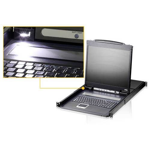 ATEN CL1308N CH KVM-Umschalter VGA PS/2, USB 1920 x 1200 Pixel