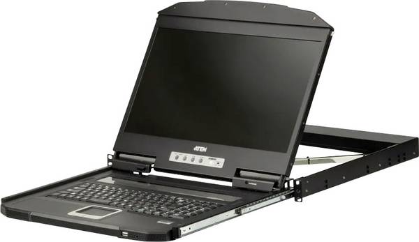 ATEN CL3700NW Konsole USB HDMI, FR-Layout 19-/10-Geräteträger KVM