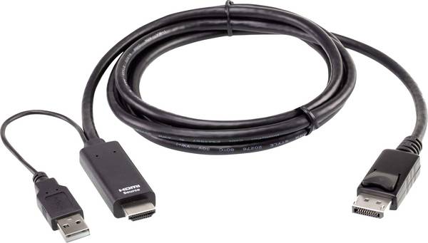 ATEN KVM Kabel  1.8 m Schwarz