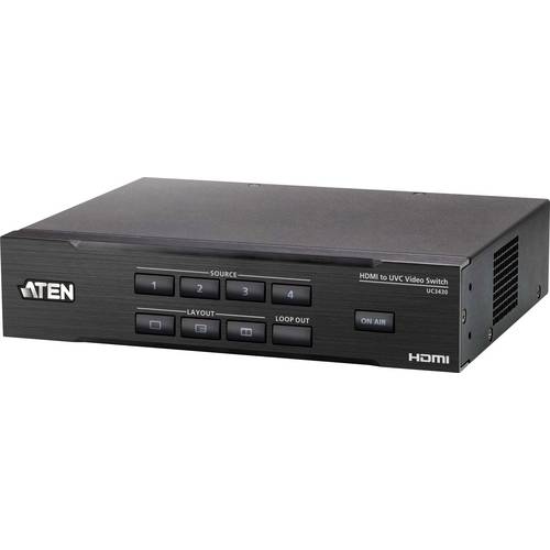 ATEN UC3430 KVM-Matrix-Switch HDMI 3840 x 2160 Pixel