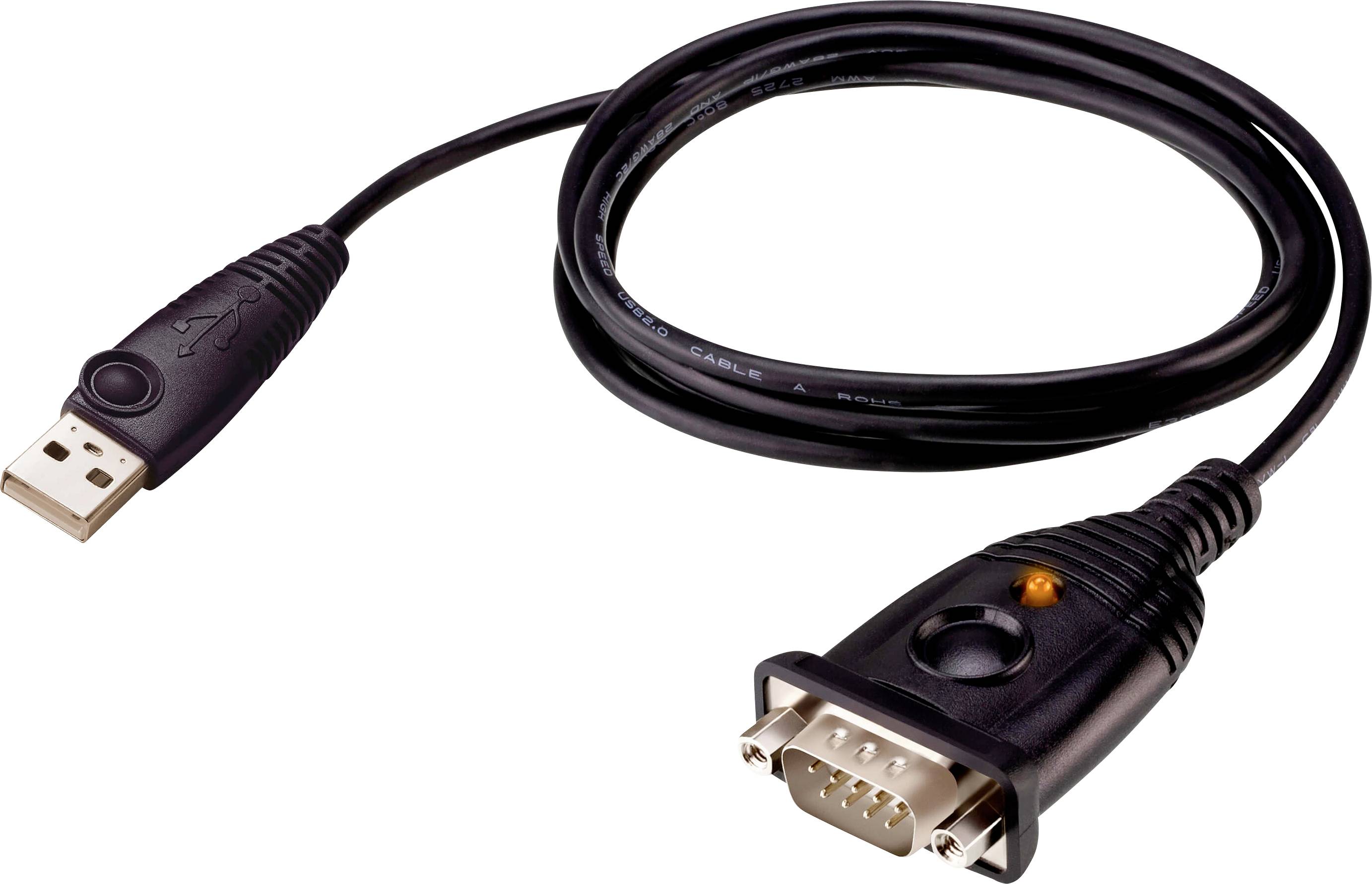 Thumbnail - ATEN KVM Kabel [1x USB - 1x RJ45-Buchse] 1.2 m Schwarz