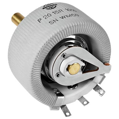 Vishay P20 50 22R 10% AEY Draht-Potentiometer 30 W 22 Ω 1 St.