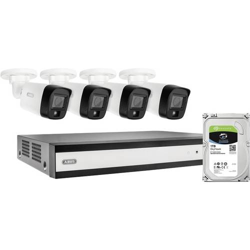 ABUS ABUS TVVR33843T 8-Kanal Hybrid Analog Komplettset TVVR33843T Kabelgebunden IP-Überwachungs-Set 2960 x 1665 Pixel