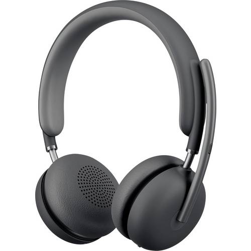 Thumbnail - Logitech Zone On Ear Headset Bluetooth®, Kabellos Stereo Graphit Headset, Lautstärkebegrenzung, Lautstärkeregelung, Mikr...