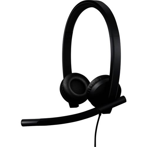 Logitech H570e On Ear Headset kabelgebunden Schwarz HiFi
