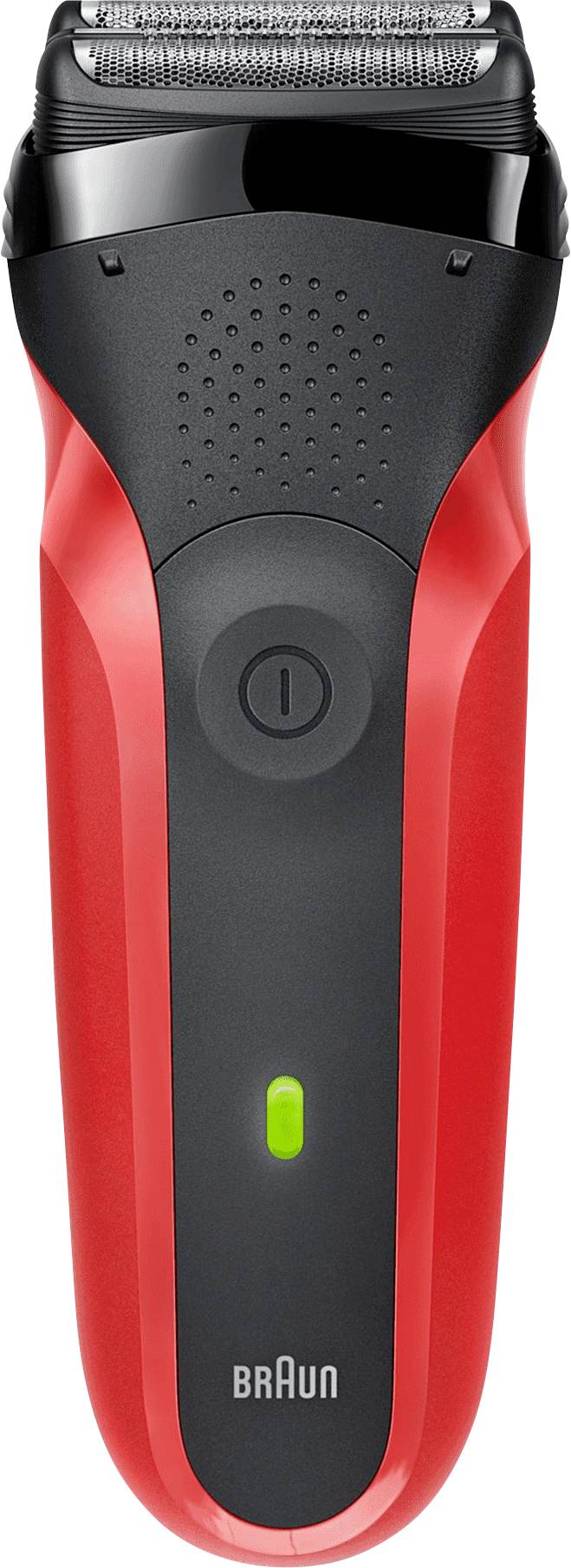 Braun Series 3 300s 81569932 Rasoio elettrico a lamine Rosso, Nero