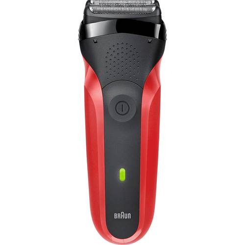 Braun Series 3 300s 81569932 Folienrasierer Rot, Schwarz