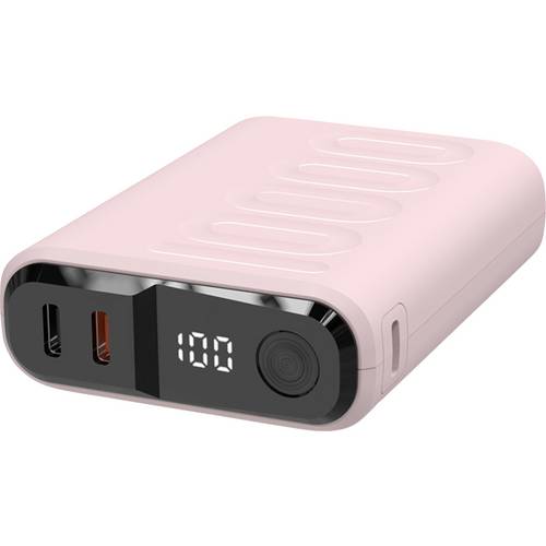 RealPower REALPOWER PB-10000 C Powerbank 10.000 mAh USB PD Rose