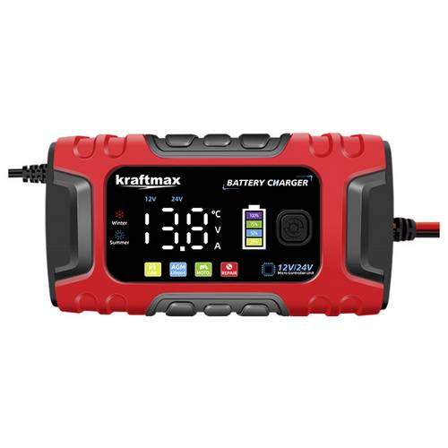 kraftmax Ladegerät 12 V, 24 V Ladestrom (max.) 10 A