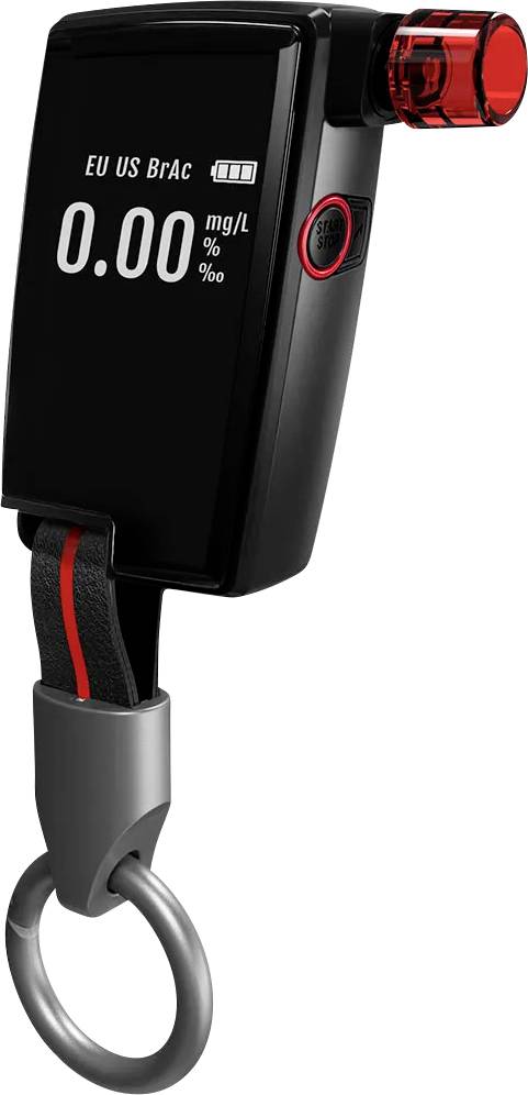 ACE Alkoholtester Schwarz 0.00 bis 4.00 ‰