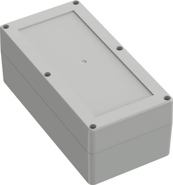TRU COMPONENTS 6U07201008119 TC-13865152 Industrie-Gehäuse 200 x 100 x 75 Polycarbonat Lichtgrau 1 St.