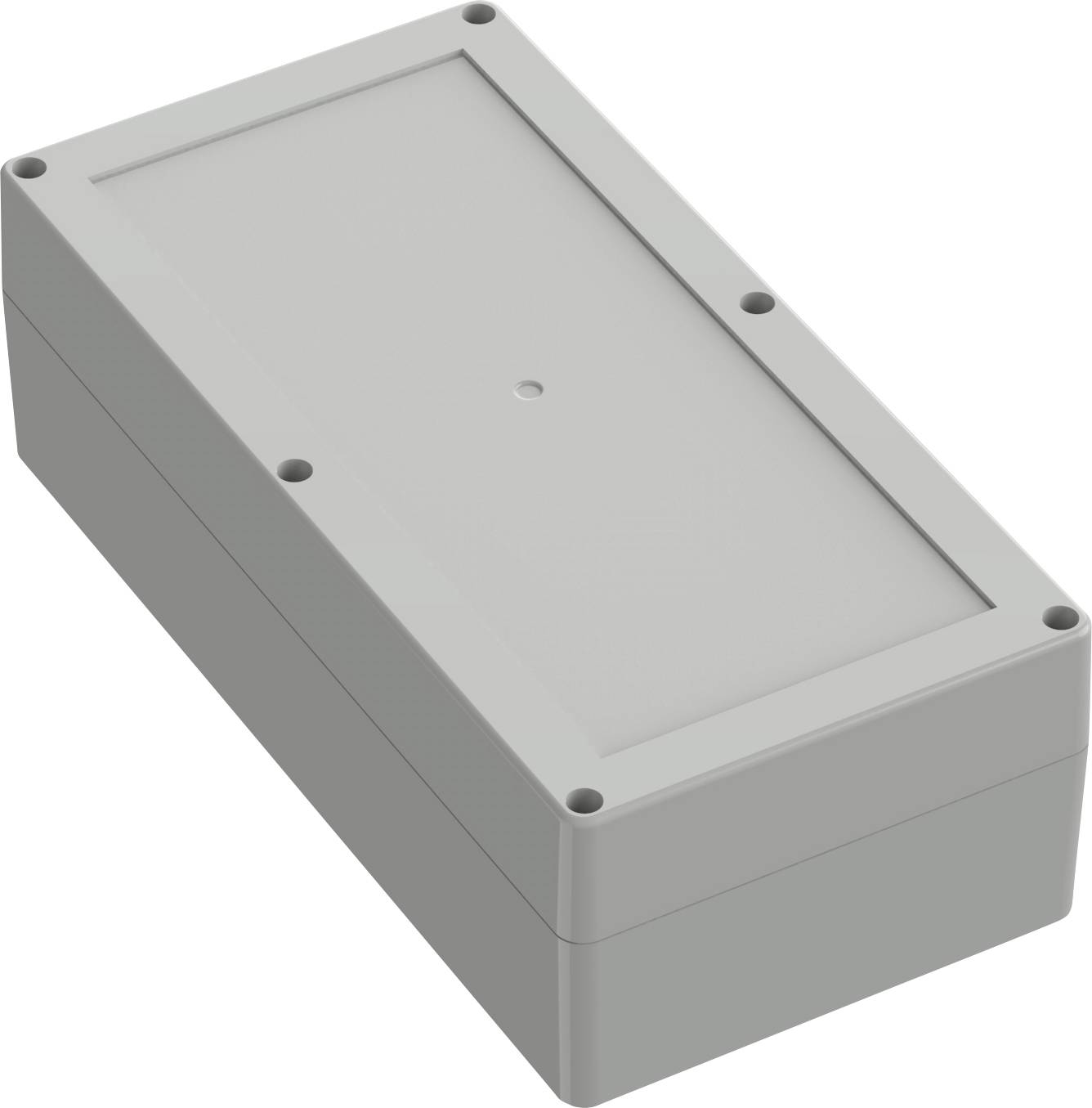 TRU COMPONENTS 6U07241208119 TC-13865344 Industrie-Gehäuse 240.2 x 120 x 75.1 Polycarbonat Lichtgrau 1 St.