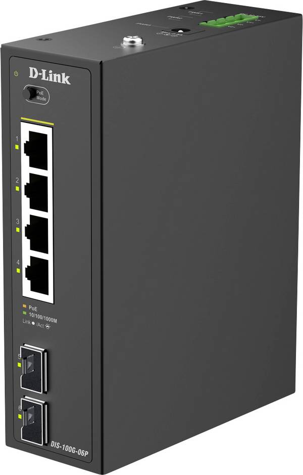 D-Link DIS-100G-06P DIS-100G-06P Netzwerk Switch  12 GBit/s