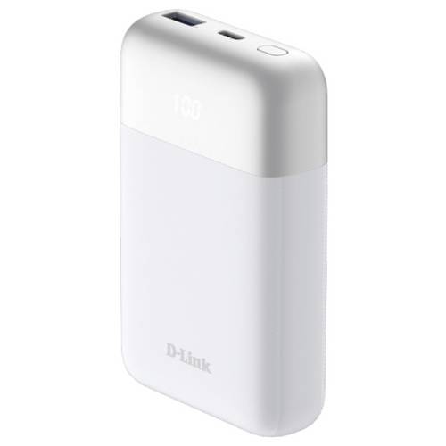 D-Link DPP-101 Powerbank 10000 mAh USB-A, USB-C® Weiß