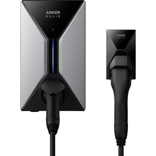 Anker Anker SOLIX V1 Smart EV Charger 11KW SOC Wallbox Typ 2 16 A 11 kW App, RFID