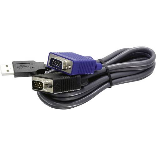 TrendNet KVM Adapter 1.5 m Schwarz