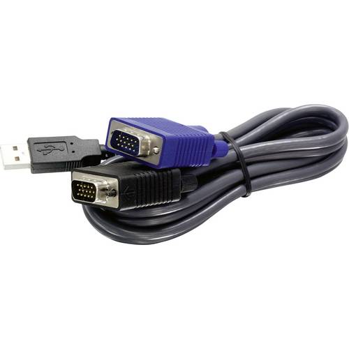TrendNet KVM Adapter 4.5 m Schwarz