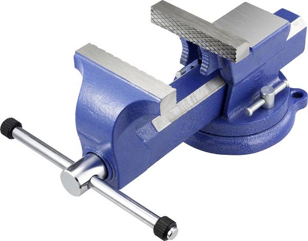 TOOLCRAFT Schraubstock TO-10419708 Backenbreite: 150 mm Spann-Weite (max.): 190 mm
