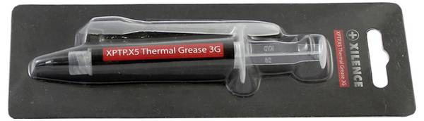 Xilence XPTP.X5 High Performance Wärmeleitpaste silber, Spatel, 3g Kühler/Lüfter