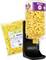 'Ohrstöpsel-Spender von Moldex, gekennzeichnet als PlugStation, enthält mehrere gelb-orange Ohrstöpsel. Eine Tüte mit zusätzlichen Ohrstöpseln wird daneben gezeigt.'