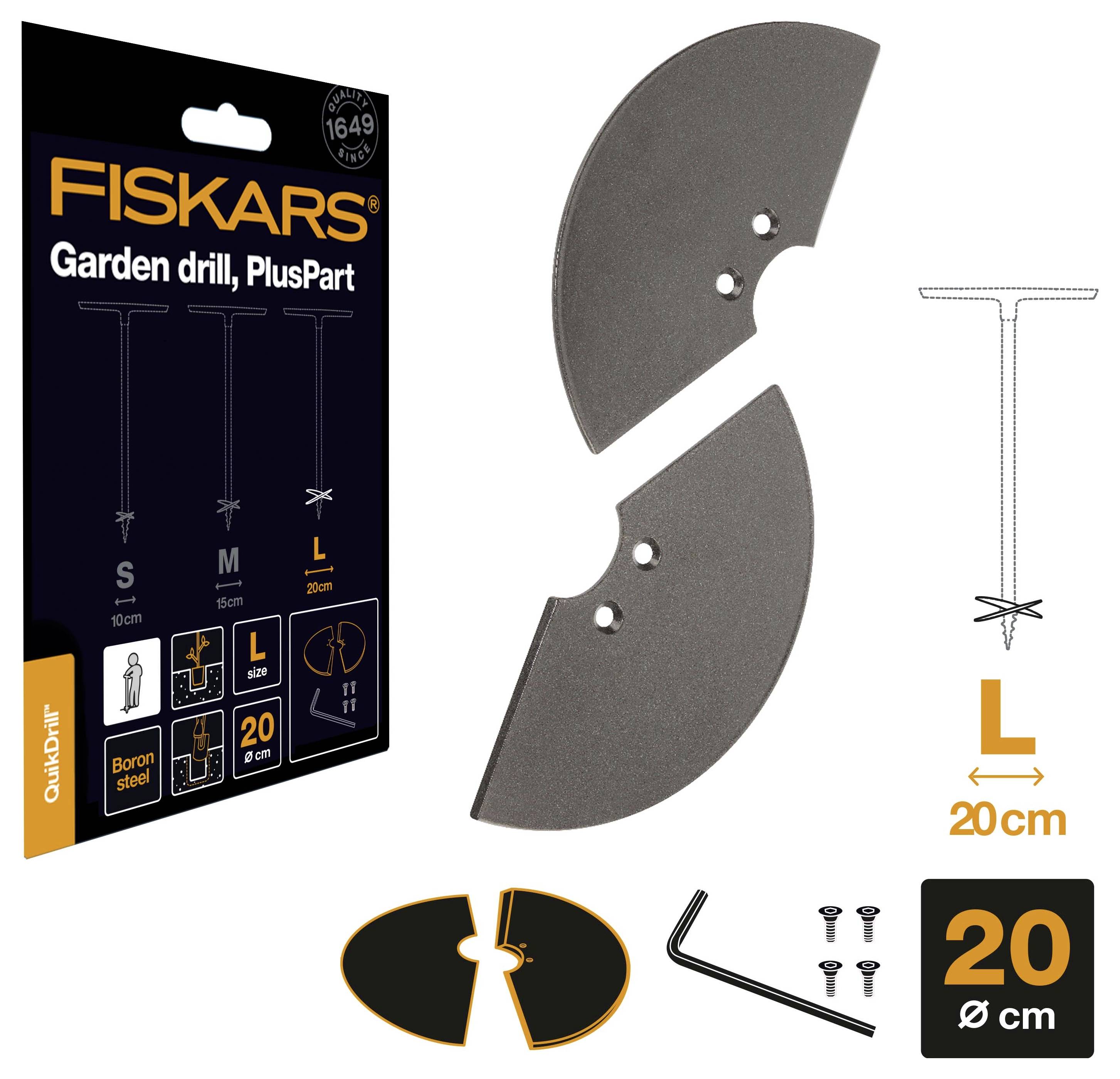 Fiskars 1000641 Erdbohrer-1