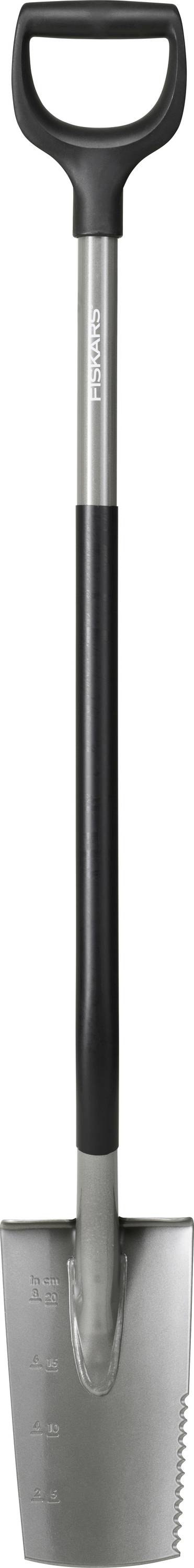 Fiskars 1066714 Spaten Arbeitsbreite 18 cm D-Griff